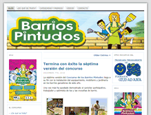 Tablet Screenshot of barriospintudos.cedure.org